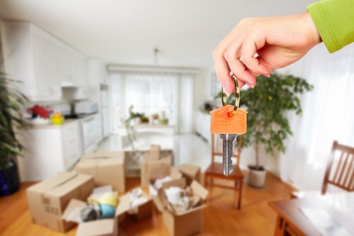 Removals van service for local moves in Holland Park