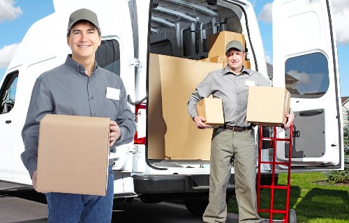 Careful handling of desks and IT equipment during office removals