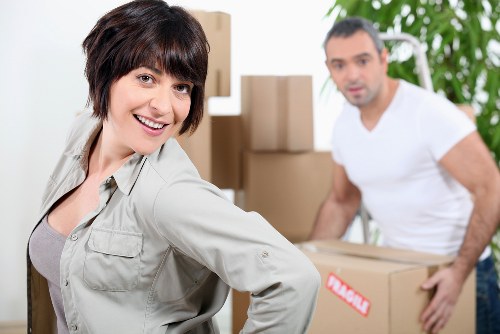 Moving day preparation for a Holland Park house relocation